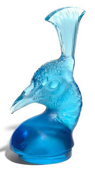 Rene Lalique Tete De Paon Car Mascot