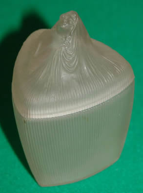 Rene Lalique Boite A Poudre Tete Femme