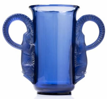 Rene Lalique Vase Thibet