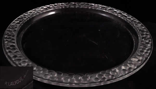 Rene Lalique Platter Thomery