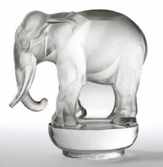 Rene Lalique Paperweight Toby