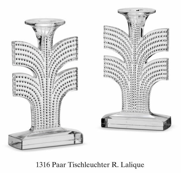 Rene Lalique Candleholder Tokyo