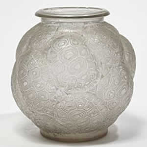 Rene Lalique Tortues Vase