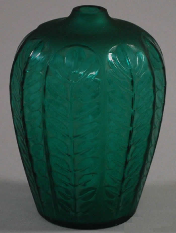 Rene Lalique Vase Tournai