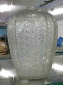 Rene Lalique Vase Tournai