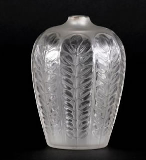 Rene Lalique Vase Tournai