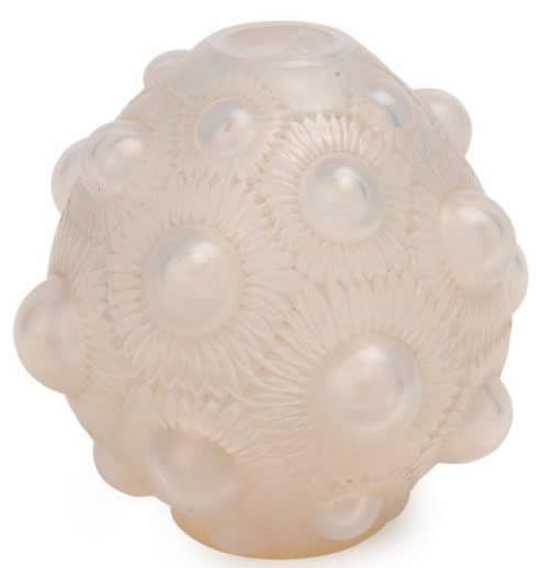 Rene Lalique Vase Tournesols