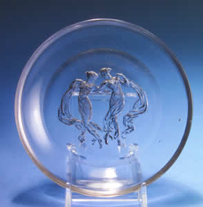 Rene Lalique Trianon Ashtray