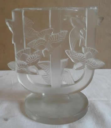 Rene Lalique Candelabrum Trois Branches Roitelets