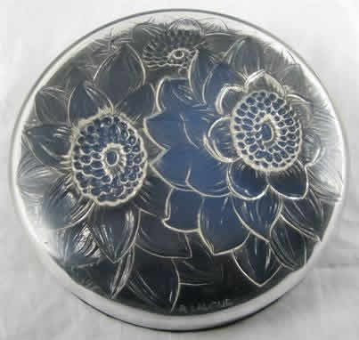 Rene Lalique Box Trois Dahlias
