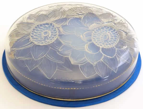 Rene Lalique Boite Trois Dahlias