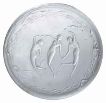 Rene Lalique Box Trois Figurines
