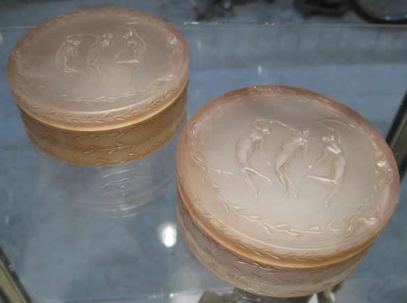 Rene Lalique Box Trois Figurines