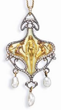 Rene Lalique Trois Figurines Pendant