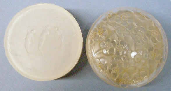 Rene Lalique Powder Box Trois Figurines