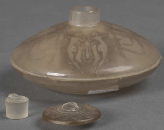 Rene Lalique Flacon Trois Groupes De Deux Danseuses