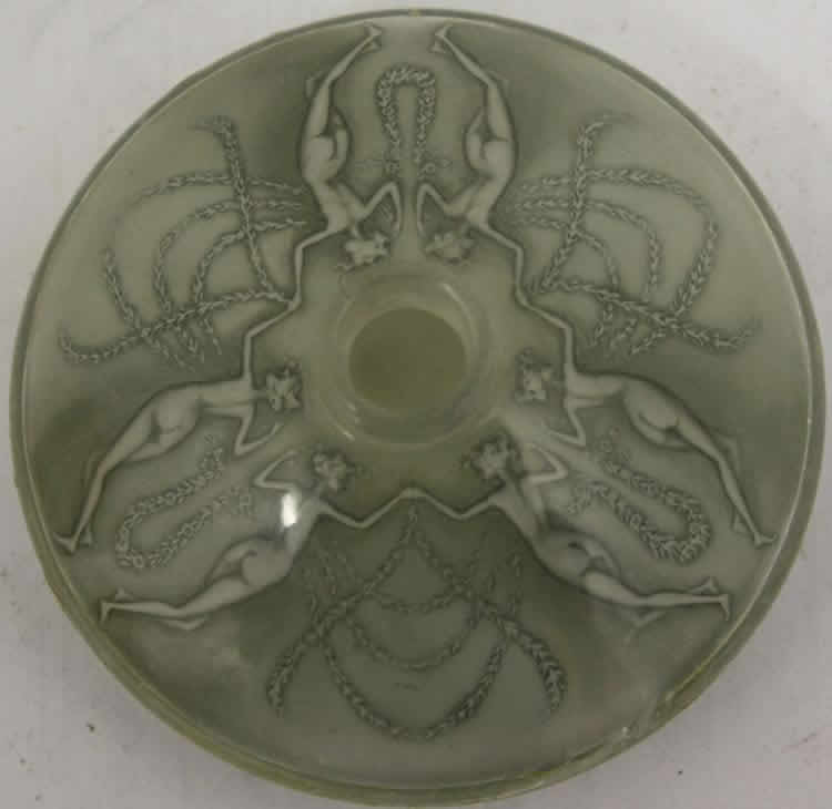 Rene Lalique Perfume Bottle Trois Groupes De Deux Danseuses