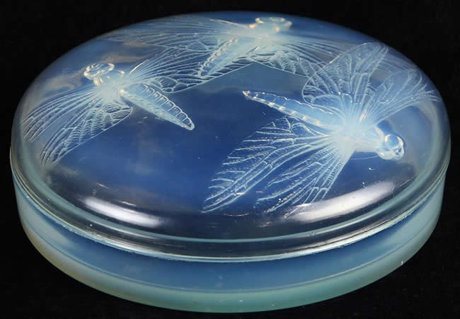 Rene Lalique Box Trois Libellules