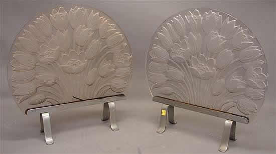 Rene Lalique Tulipes Applique