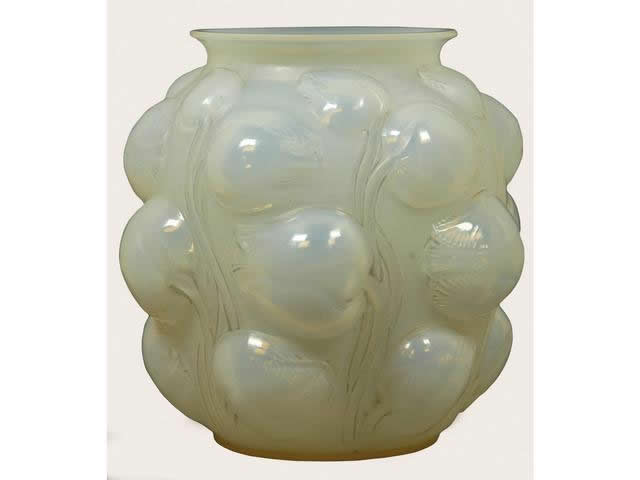 Rene Lalique Vase Tulipes