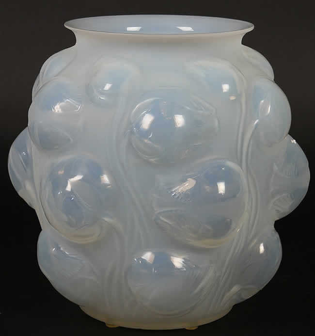 Rene Lalique Vase Tulipes