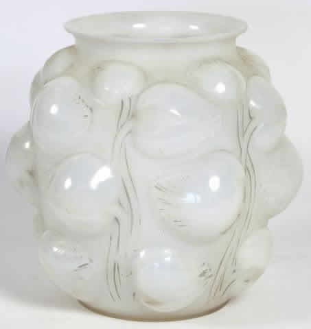 Rene Lalique Vase Tulipes