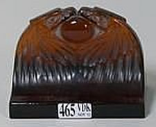 Rene Lalique Paperweight Two Eagles