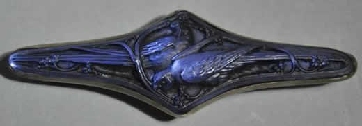 Rene Lalique Brooch Two Pheasants