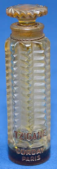 Rene Lalique Perfume Bottle Tzigane