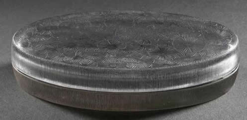 Rene Lalique Powder Box Un Jardin Dans La Nuit