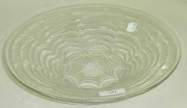 Rene Lalique Bowl Vagues