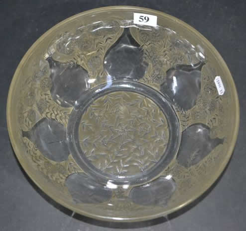 Rene Lalique Bowl Vases