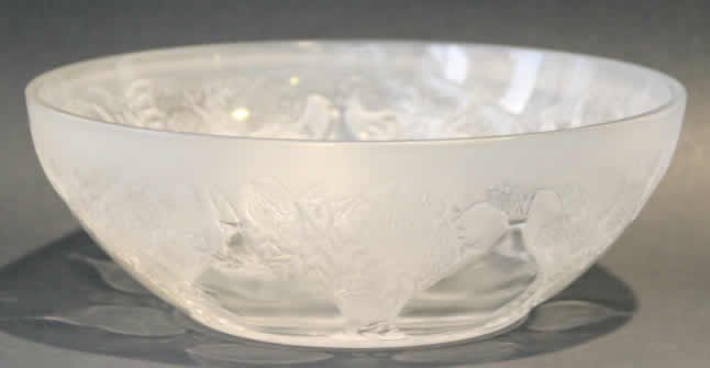 Rene Lalique Bowl Vases