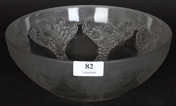 Rene Lalique Bowl Vases