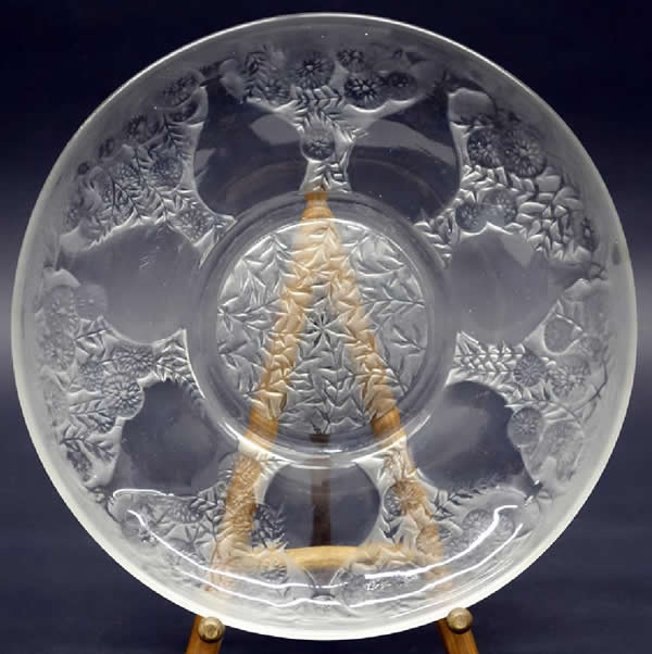 Rene Lalique Plate Vases