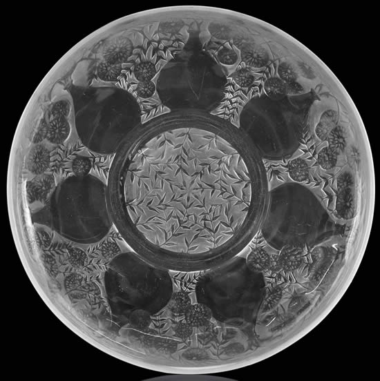 Rene Lalique Plate Vases