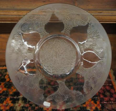 Rene Lalique Plate Vases