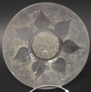 Rene Lalique Plate Vases