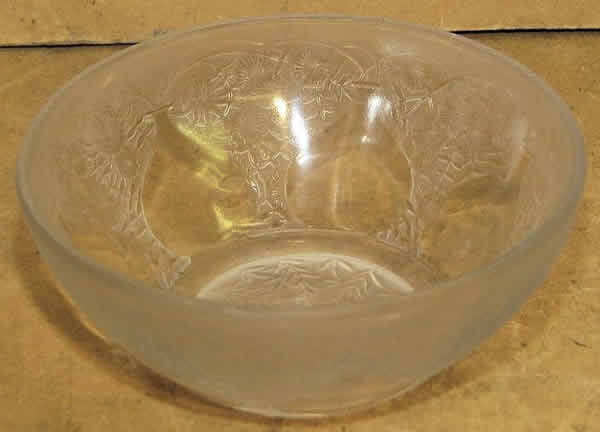 Rene Lalique Bowl Vases