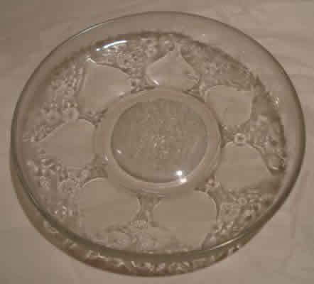 Rene Lalique Plate Vases