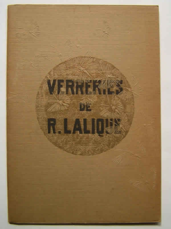 Rene Lalique Verreries De R. Lalique Christmas 1934 Brochure