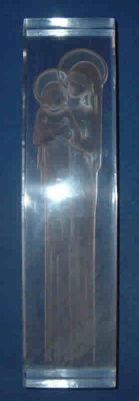 Rene Lalique Statue Vierge a L'Enfant