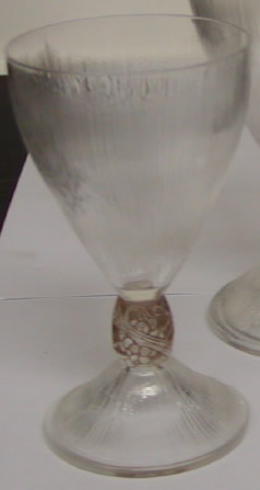 Rene Lalique Vigne Strie Glass