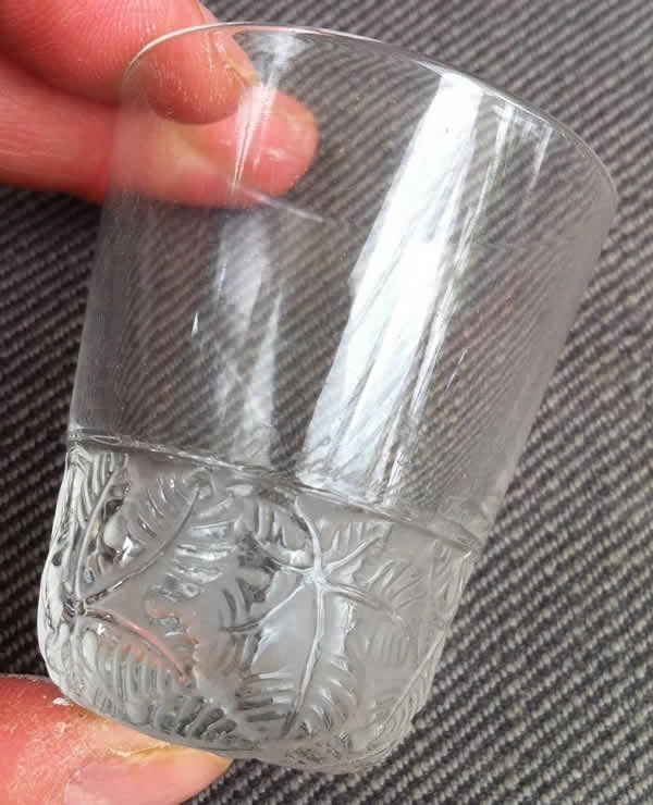 Rene Lalique Vignes Glass