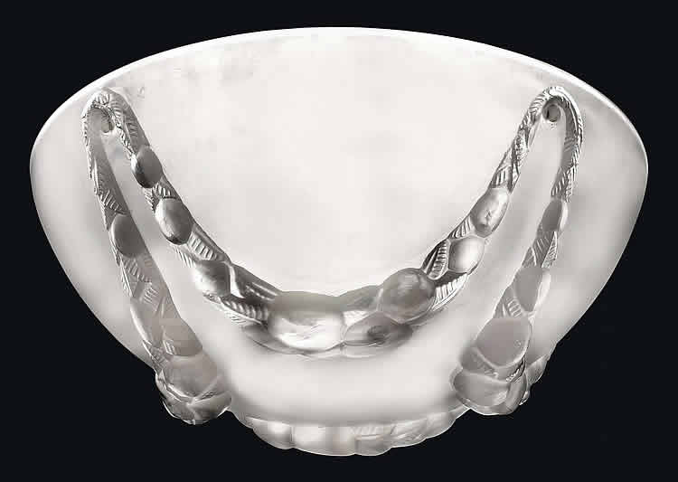 Rene Lalique Light Fixture Villeneuve