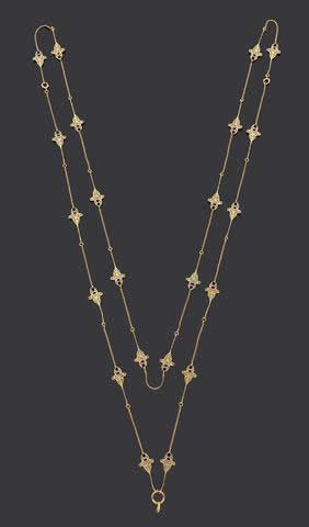 Rene Lalique Vingt-Deux Florets Chain