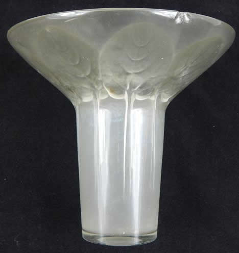 Rene Lalique Vase Violettes