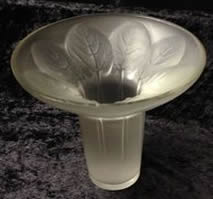 Rene Lalique Vase Violettes
