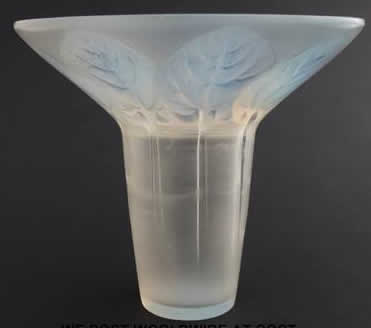 Rene Lalique Vase Violettes