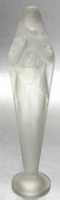 Rene Lalique Statue Voilee Mains Jointes